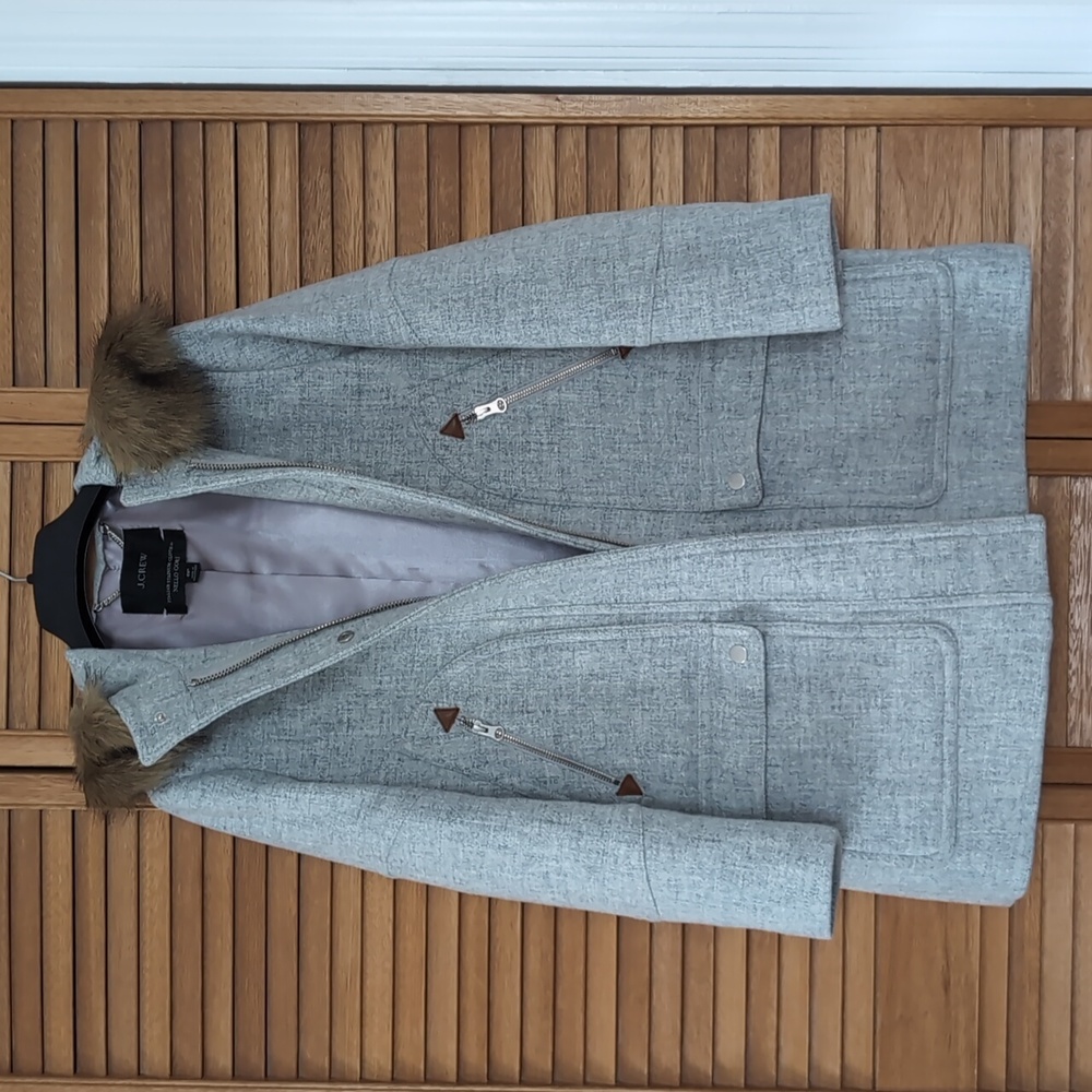 J Crew | Chateau Parka in Gray/Heather Dusk